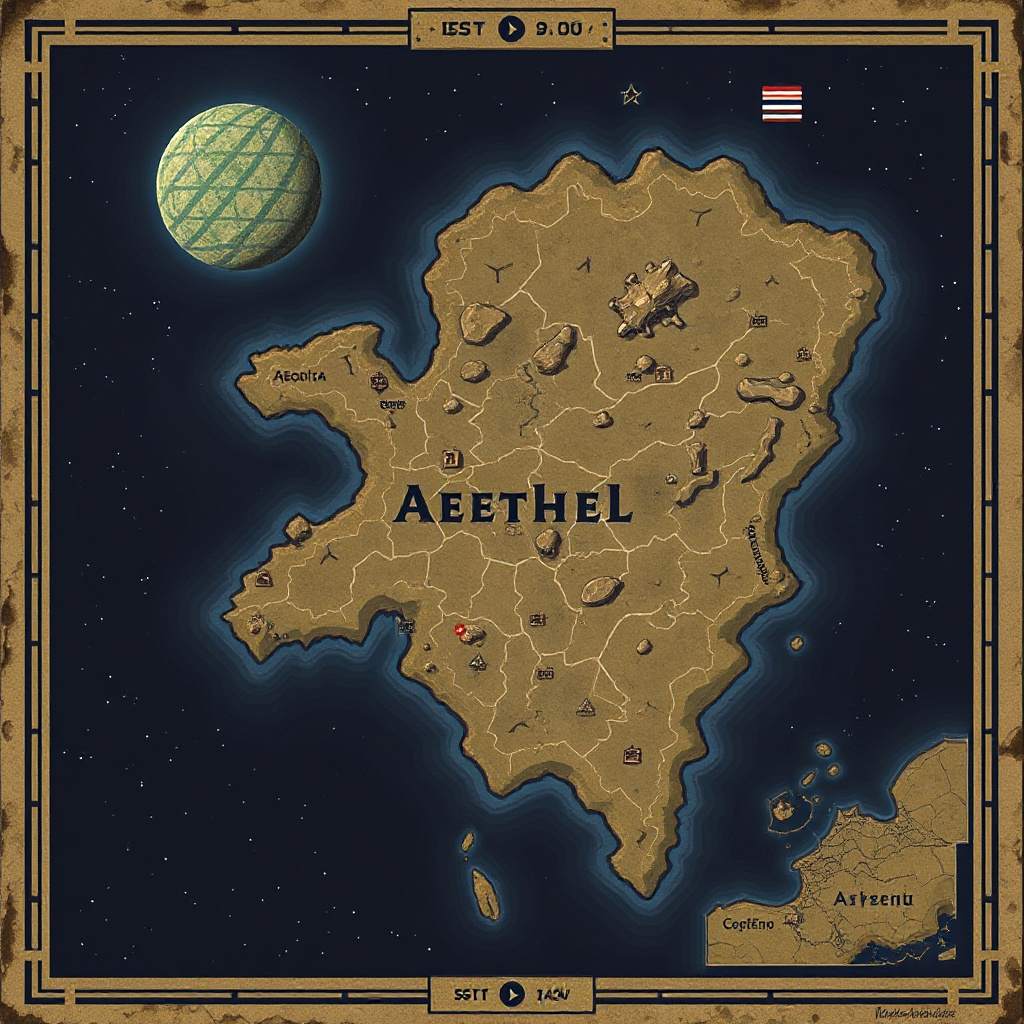 Map of Aethel