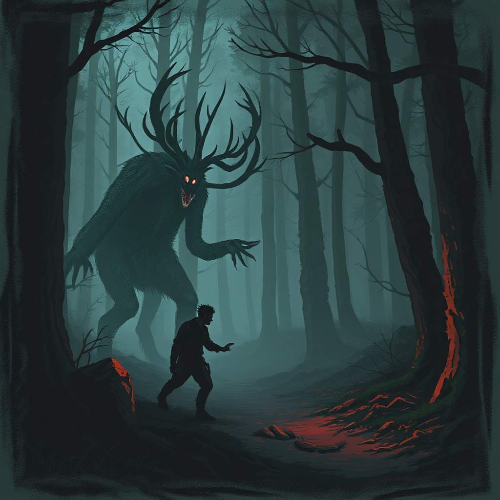 Wendigo Forest Encounter