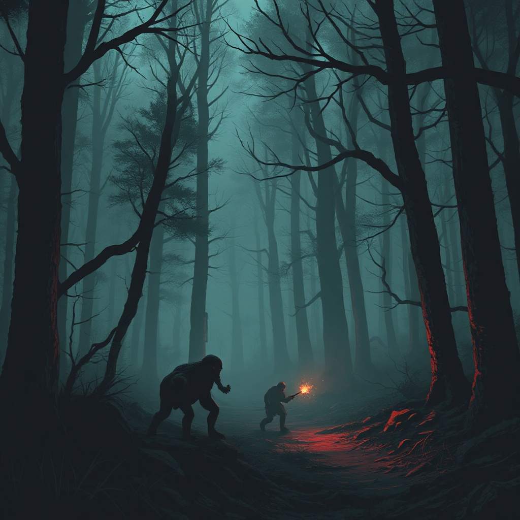Wendigo Forest Encounter